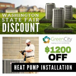 Washington State Fair Heating Installation Promotion